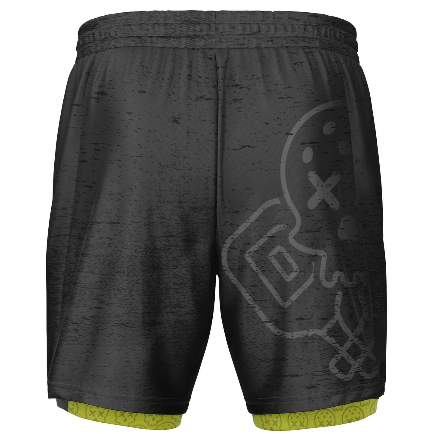 Dead Drop Pickleball Men's 2-in-1 Shorts - Charcoal