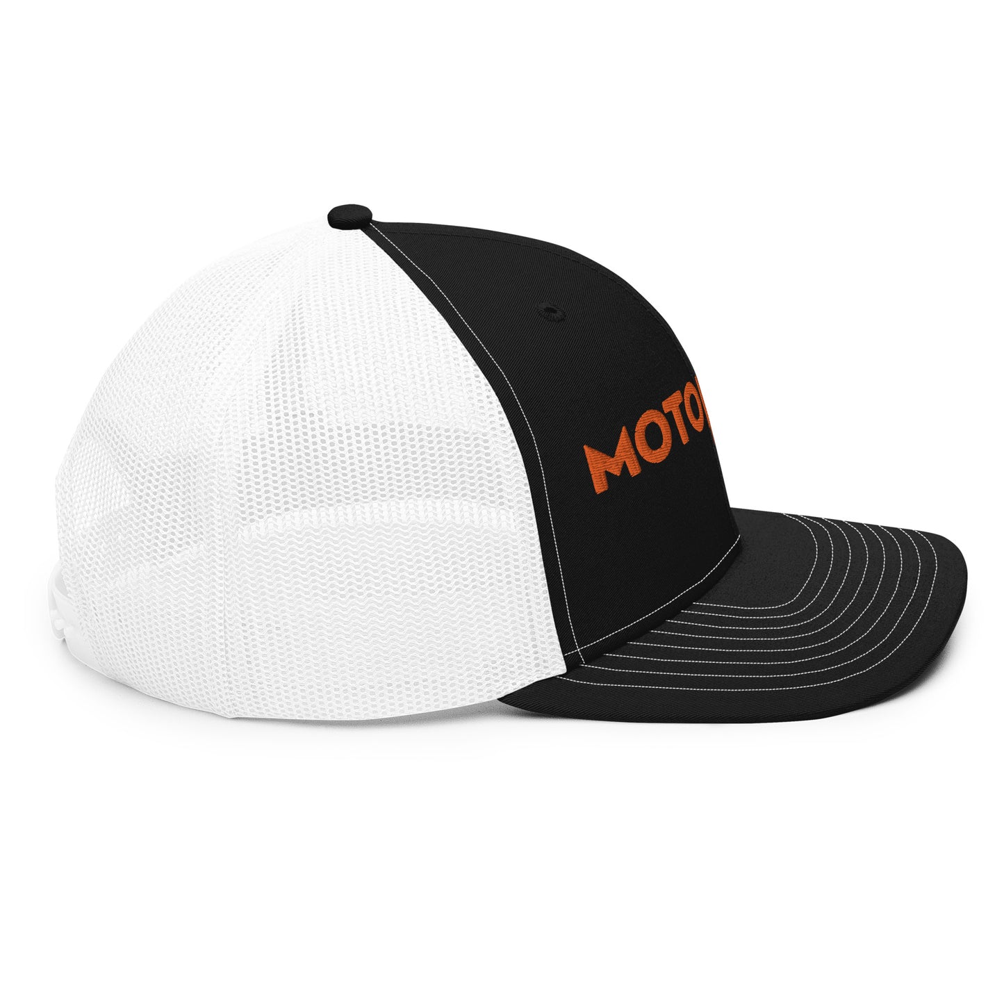 MOTOICONIC Embroidered Lightning Logo Trucker Cap