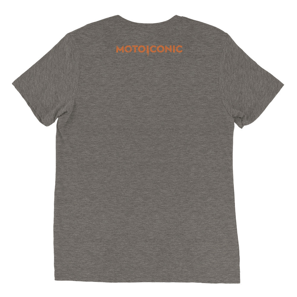 MOTOICONIC logo icon super soft tri-blend t-shirt