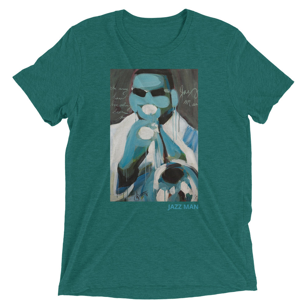"Jazz Man" Super Soft Tri-Blend t-shirt