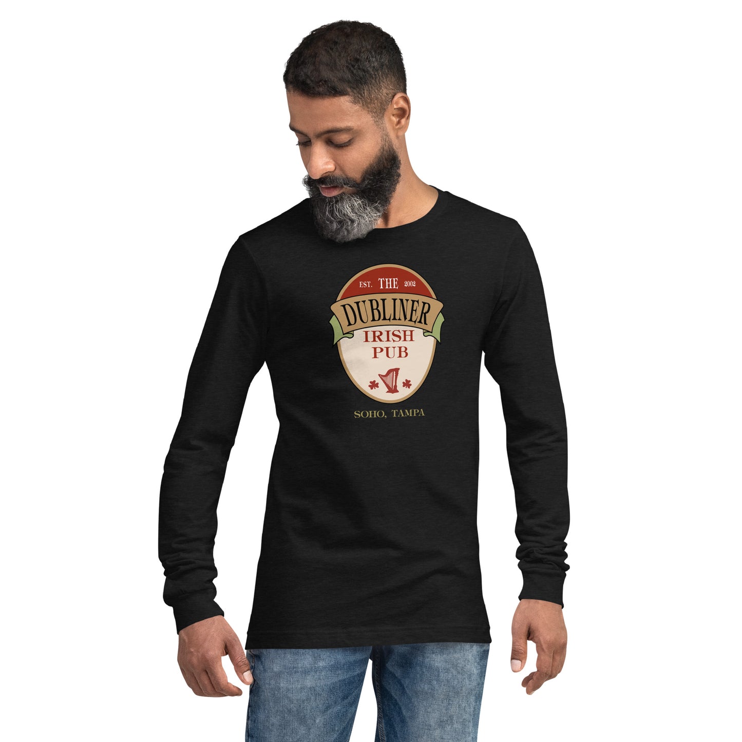 The Dubliner Irish Pub - Classic Logo - Unisex Long Sleeve Tee