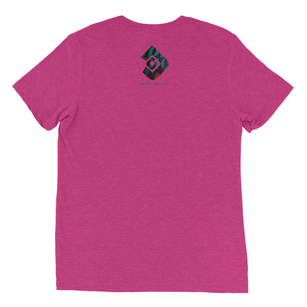 Super Soft Tri-Blend Short sleeve t-shirt - Parrotfish