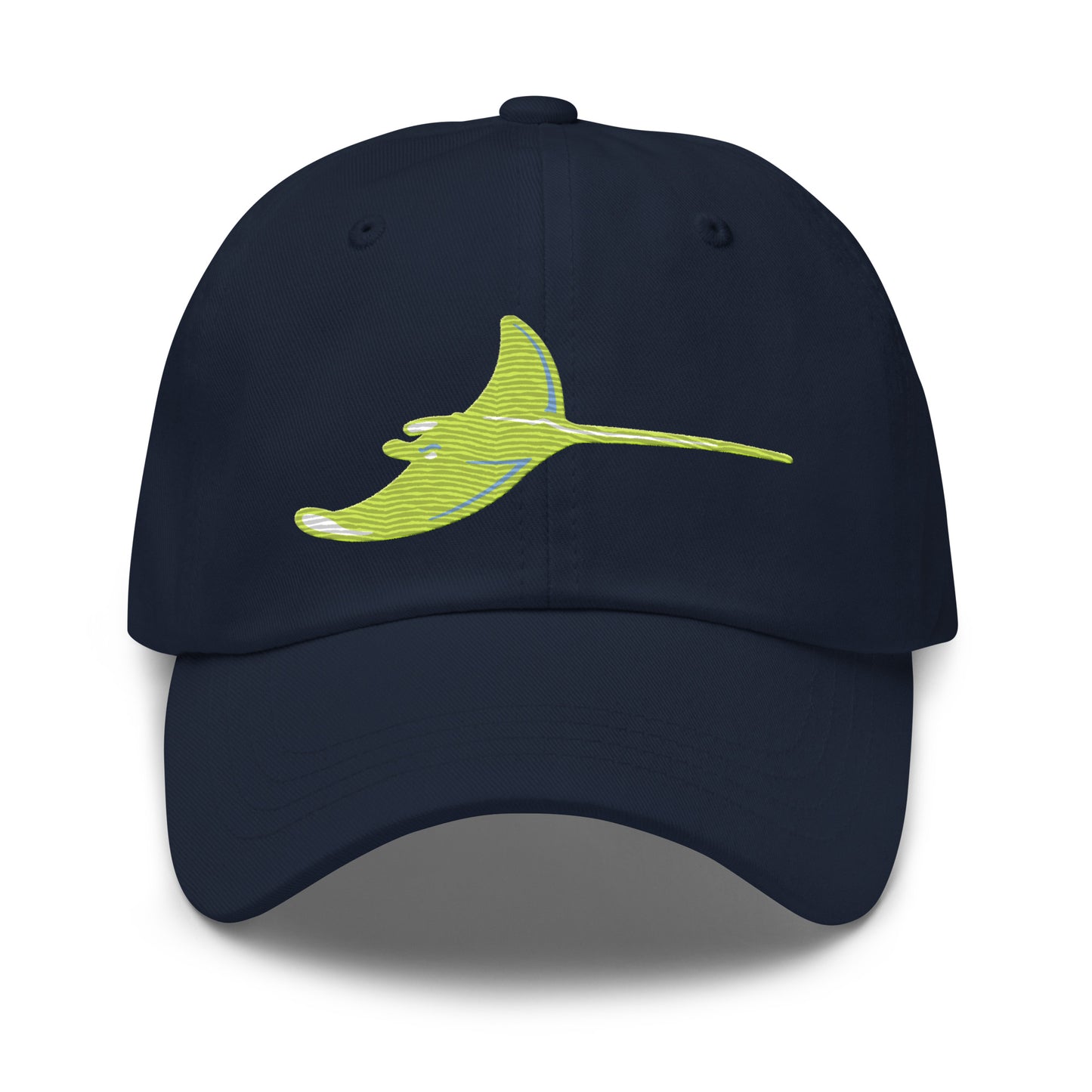 Silver Rays - Bright Yellow Ray Dad hat