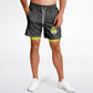 Dead Drop Pickleball Men's 2-in-1 Shorts - Charcoal