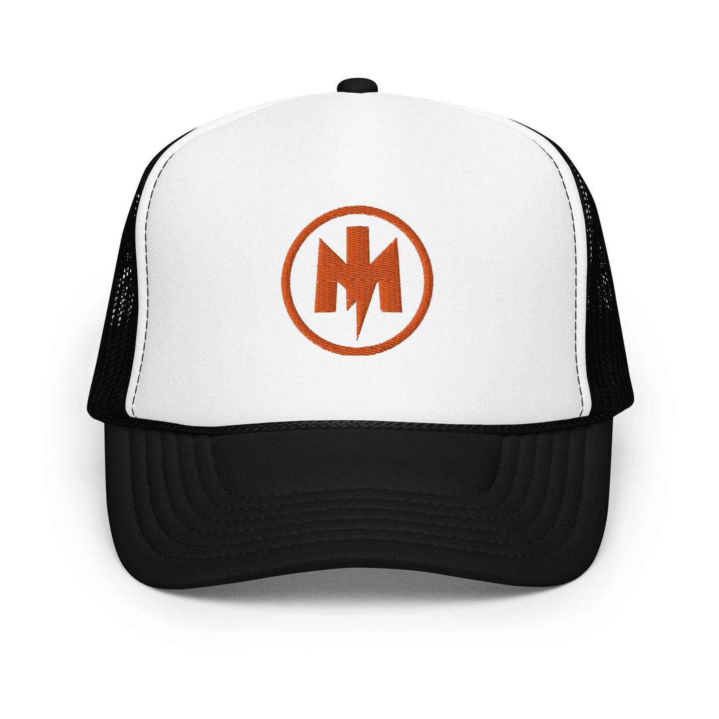 MotoIconic M logo foam trucker hat