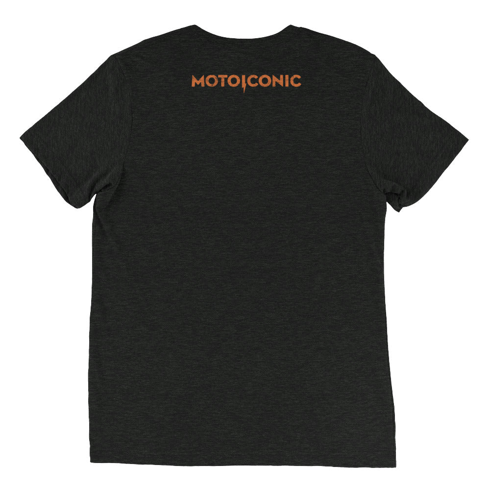 MOTOICONIC logo icon super soft tri-blend t-shirt