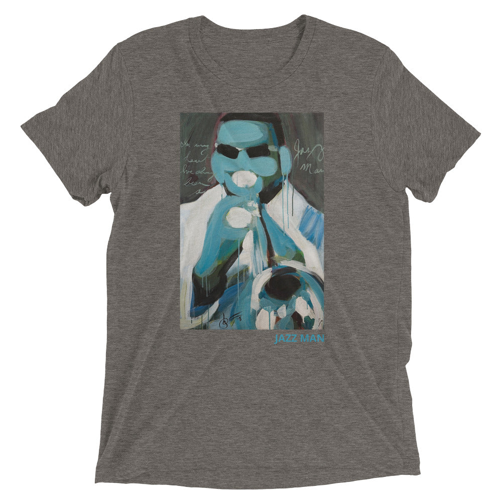 "Jazz Man" Super Soft Tri-Blend t-shirt