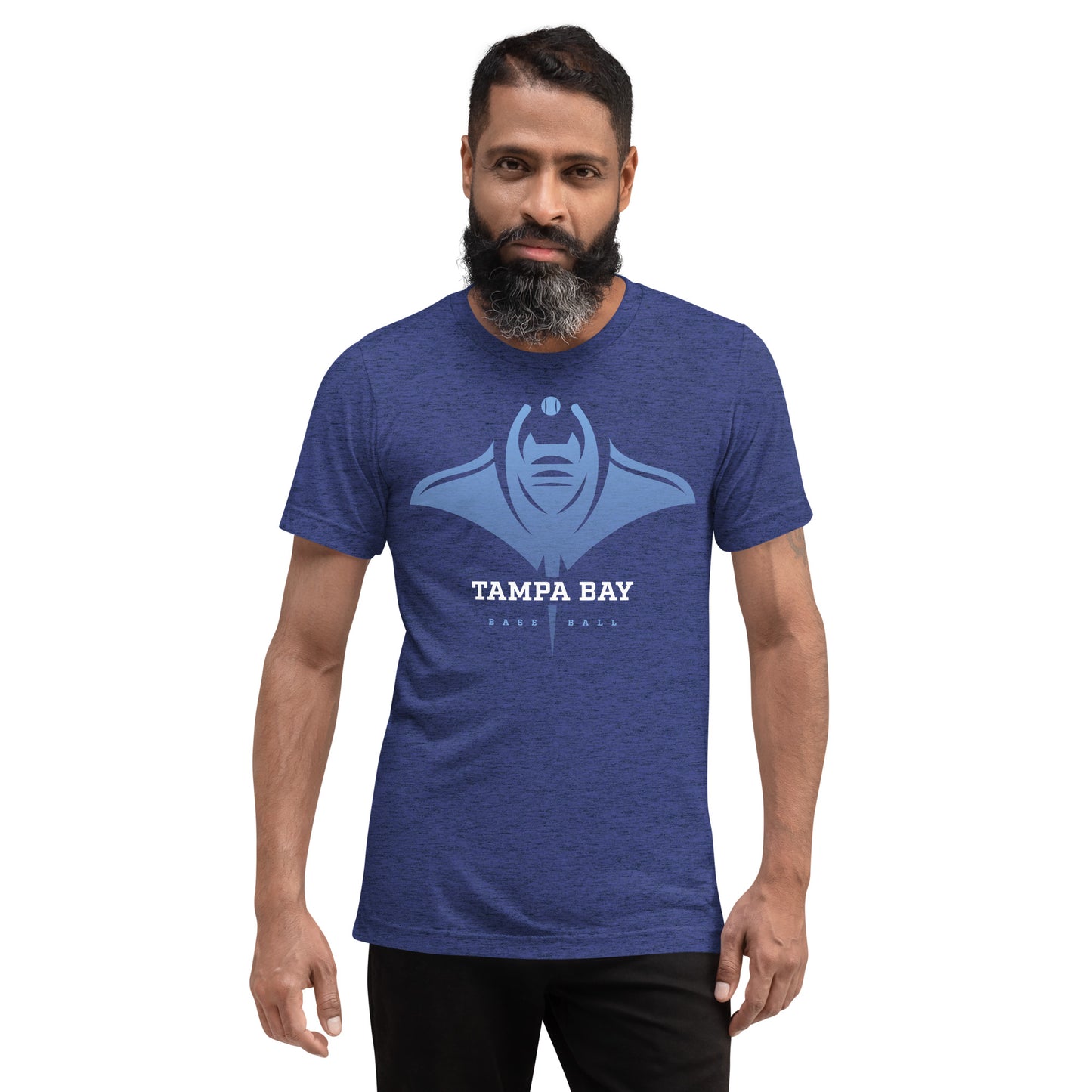 Tribal Ray Tampa Bay Baseball Super Soft Short sleeve t-shirt