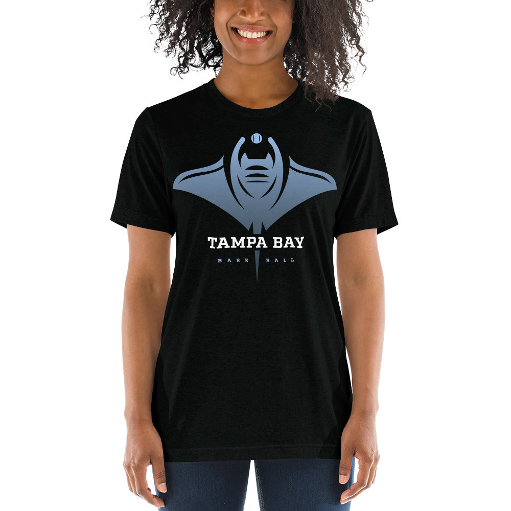 Tribal Ray Tampa Bay Baseball Super Soft Short sleeve t-shirt