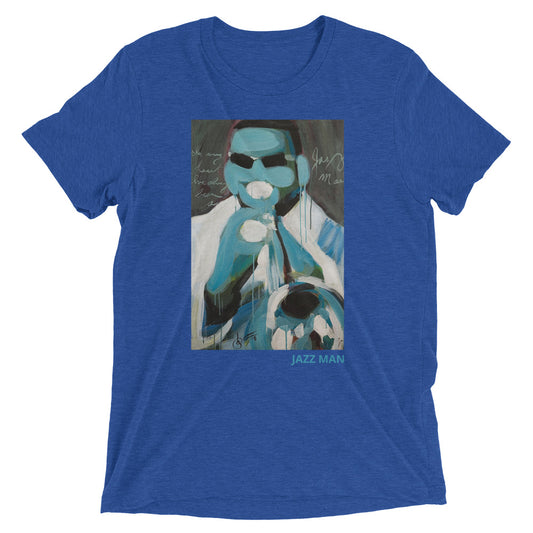"Jazz Man" Super Soft Tri-Blend t-shirt