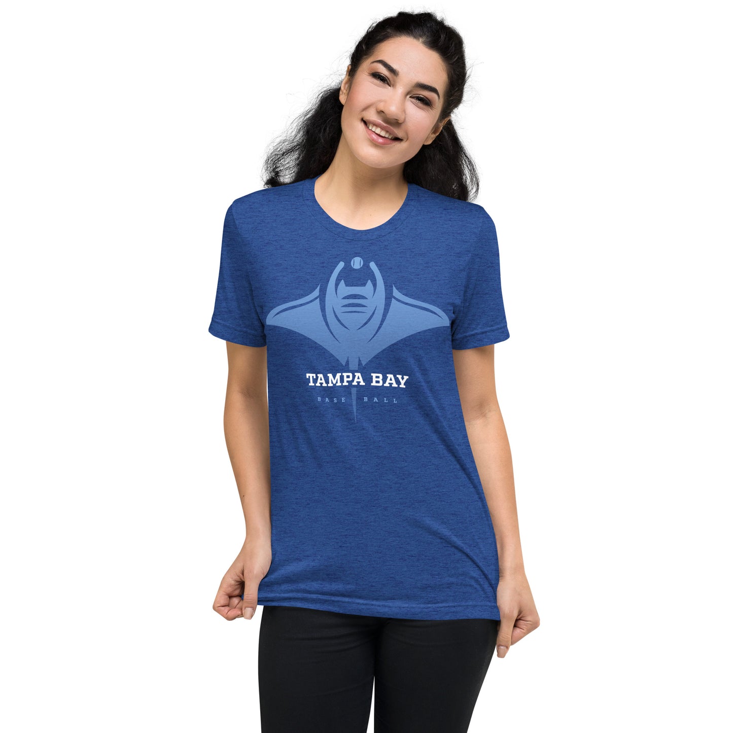 Tribal Ray Tampa Bay Baseball Super Soft Short sleeve t-shirt