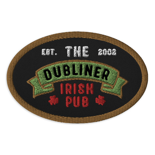 The Dubliner Irish Pub Embroidered patches