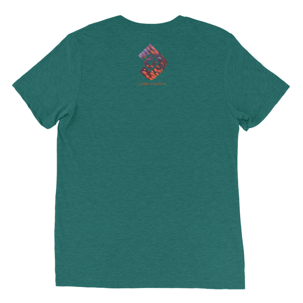 Super Soft Tri-Blend Short sleeve t-shirt - Redfish